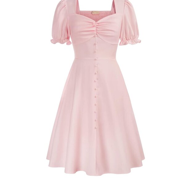 Belle Poque Women 2024 Summer Puff Dress - Picture 2 of 7